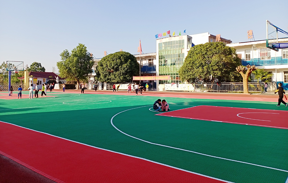 OKLER Sports Floor Just Finished Some Very Beautiful Courts