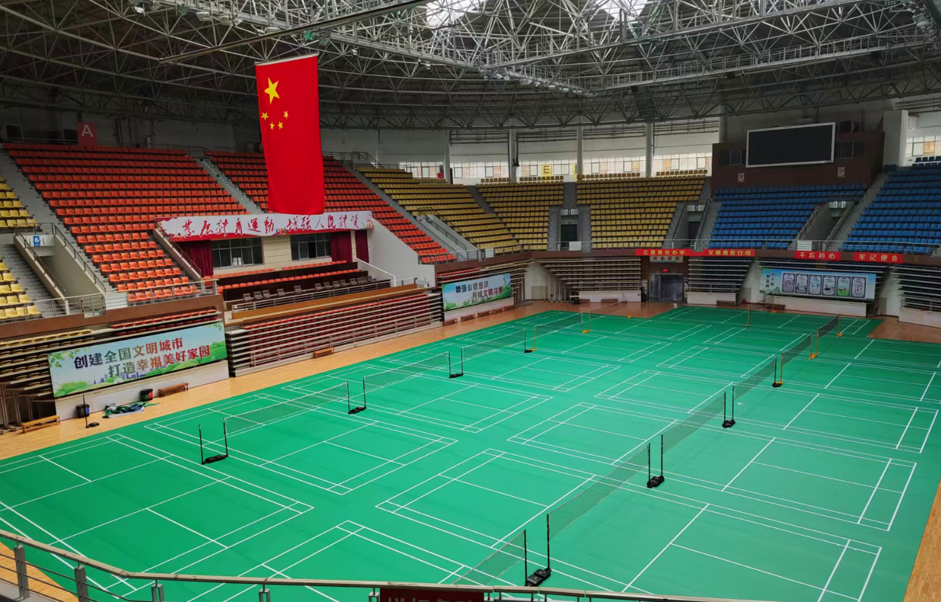 Synthetic Badminton Court Flooring