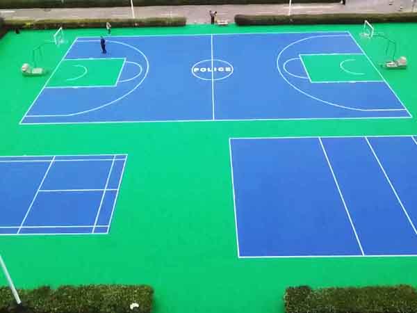 Applications of 40 Soft Connection PP Basketball Floor