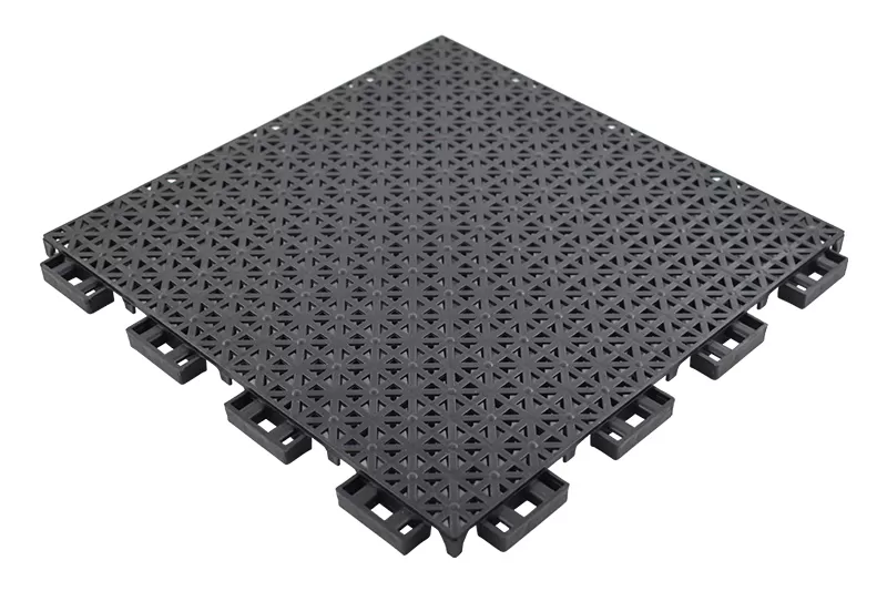 Black Underlayer Mat PP Badminton Floor