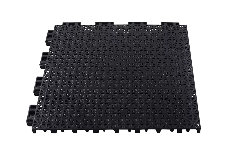 Black Underlayer Mat PP Badminton Floor