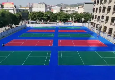 PP Tiles for Badminton Court